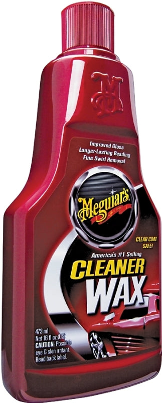 Meguiar's A1216 Cleaner Wax – 16 Oz Bottle