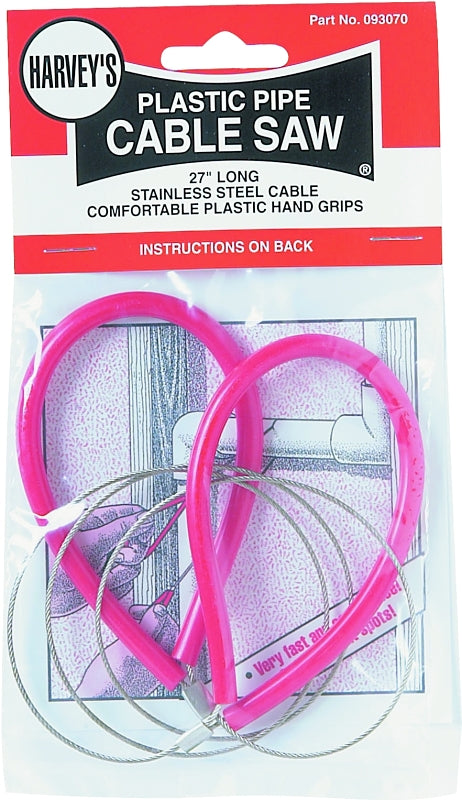 HARVEY'S 093070 PLASTIC PIPE CABLE SAW Pack of 1212 (12-Pack)