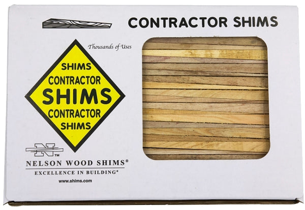 Nelson Wood Shims CSBP56 Csh8/56/120/Mgd 8'' Bulk Contractor CHS8/65/10/39B Be