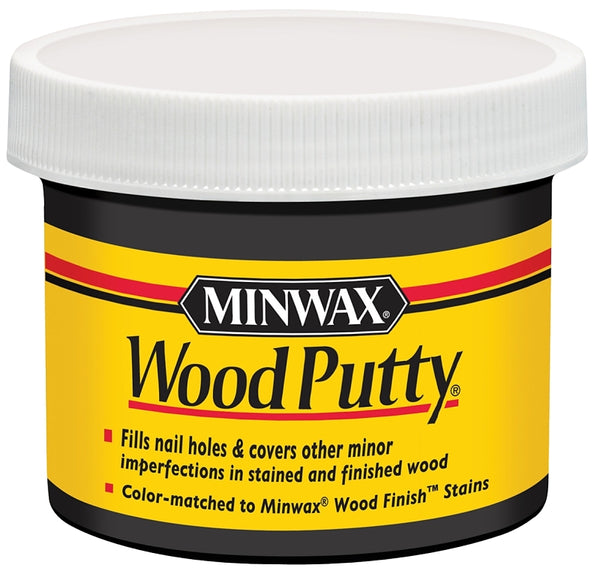 3.8 oz Minwax 9718 Ebony Wood Putty Oil-Based Non-Hardening 13618000