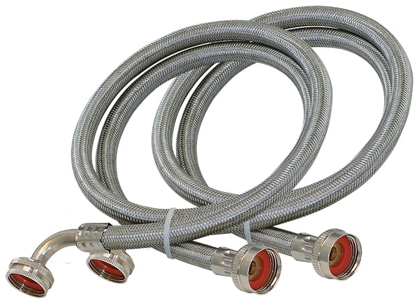 Eastman Hose Washing Mach Ss Elbow 6ft 48378