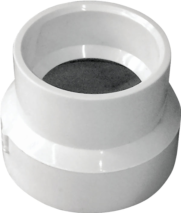Canplas 193022 PVC DWV Reducing Coupling, 2 x 1-1/2-Inch, White