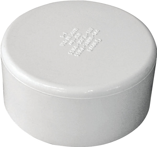 Canplas 193083S PVC DWV 3S Cap, White