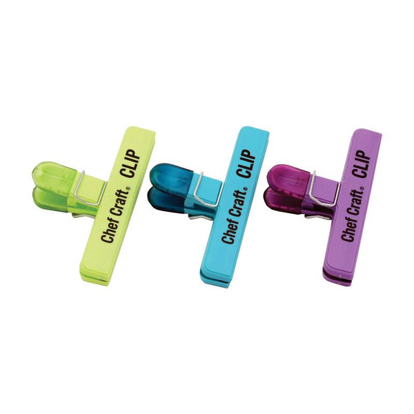 Chef Craft Large 6" Bag Clip, 6", Purple 21292