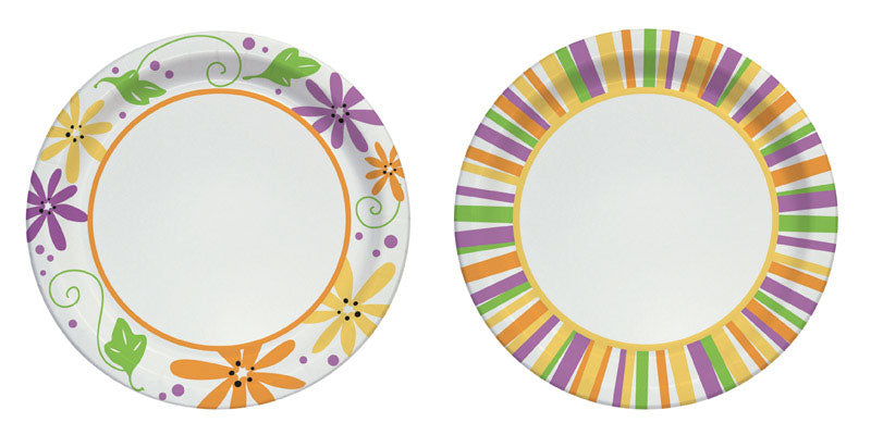 Solo 6 7/8" Heavy Duty Paper Plates, 48-Count Packages (Pack of 12)