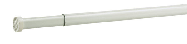 Kenney Manufacturing Company KN618 48" - 84" White Hansen Oval Spring Tension Rod KN618NP (8-Pack)