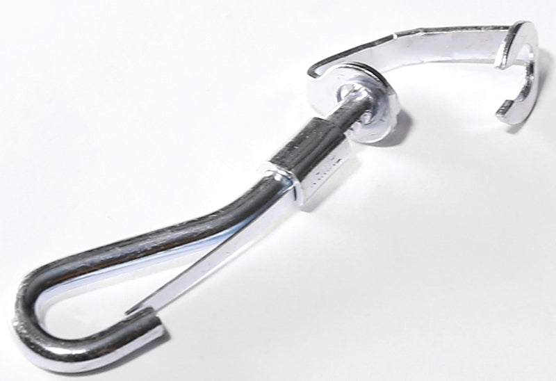 Baron BA-1407 Open Swivel Eye Wire Snap 3 3/8 Long, 9/32 Snap Opening
