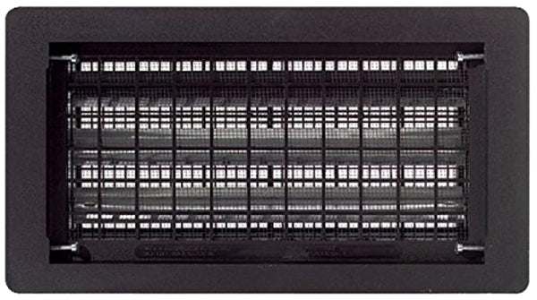 Witten Automatic Vent 306MBL Foundation Vent, 8" x 16", Stainless Steel B-Eblack(Mb)