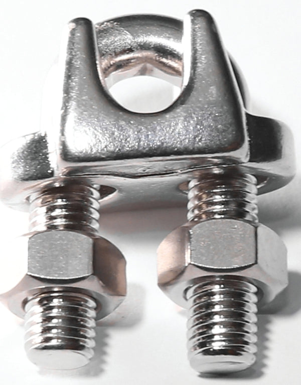 Baron 260-7/8 Wire Rope Clip, 7/8 in, Malleable Iron