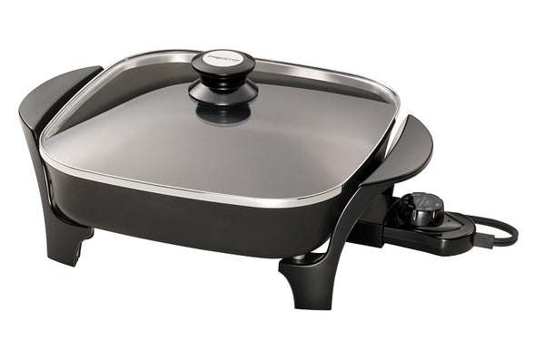 Presto 06626 11" Electric Skillet Glass Lid