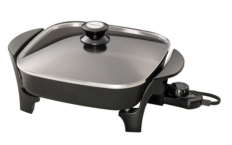 Presto 06626 11" Electric Skillet Glass Lid