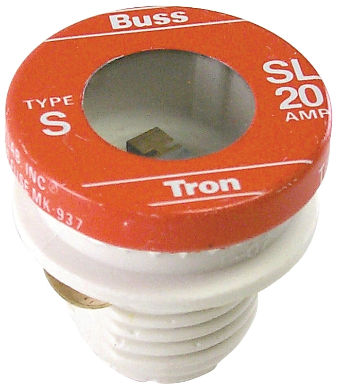 Bussman BP/SL-20 20 Amp Tamper Proof Plug Fuses 3 Count