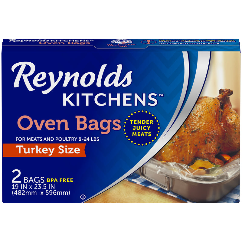 Reynolds Oven Bags, Turkey Size, 2 ct