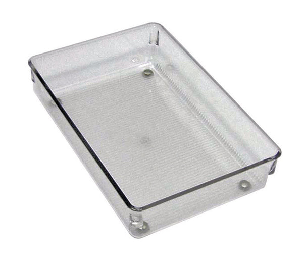 iDesign Drawer Organizer Bin, Clear 70026