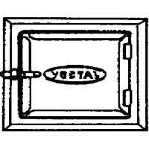 Mutual Industries Steel Clean Out Door, 8" x 8 ST-88