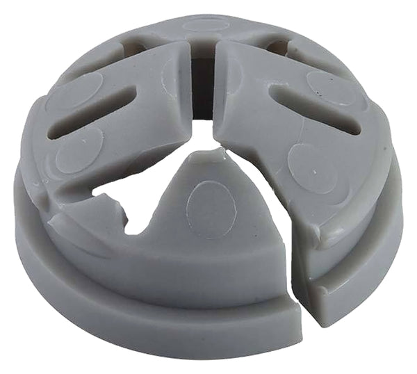 Halex - 3/8 Inch - ½ Inch Knockout Non-Metallic Push In Connector - 75105B - 100 Per Pack - Gray