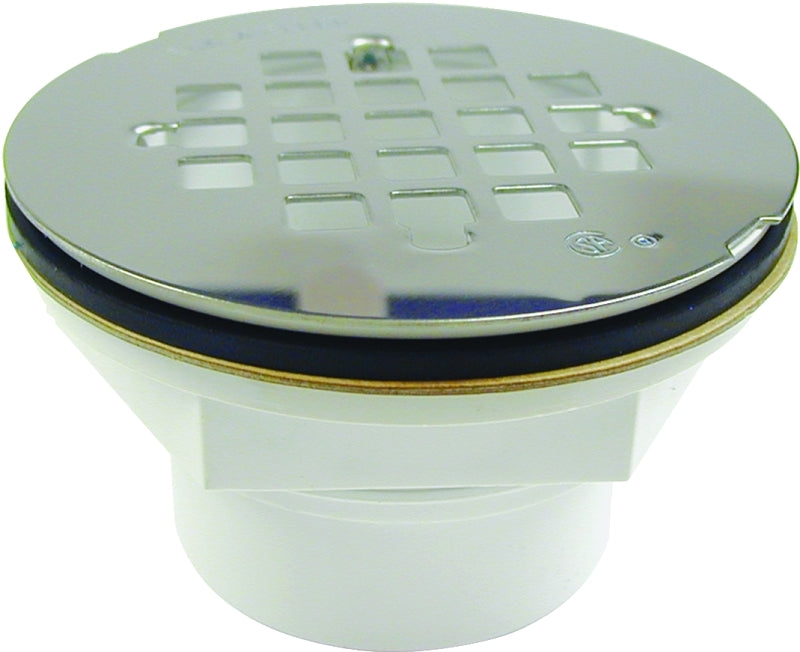B & K 133-106 Plastic Shower Drain, 2"