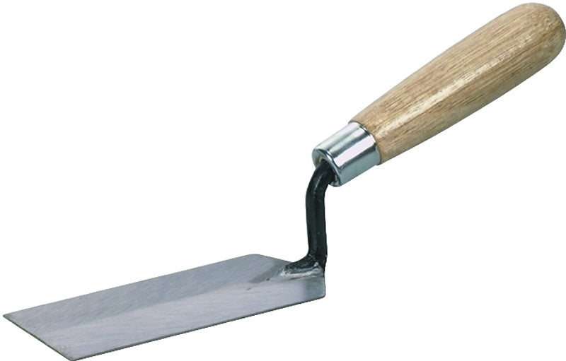 Marshalltown Masonry Margin Trowel, 5 Inches by 2 Inches, Carbon Steel Blade, Wood Handle, 97