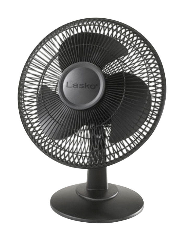 Lasko TBLE Fan 3 SPD BLK 12'' BD