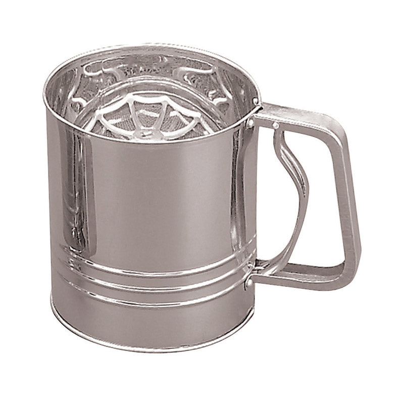 FLOUR SIFTER SS 4 CUP by FOX RUN BRANDS MfrPartNo 4654