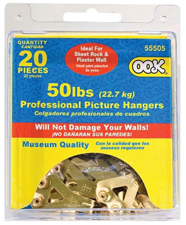 OOK 55505 Professional Picture Hanger, 50 Lb, Steel