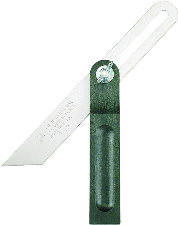 Johnson Level & Tool B75 T-Bevel - Structo-Cast Handle, 9", Silver, 1 T-Bevel