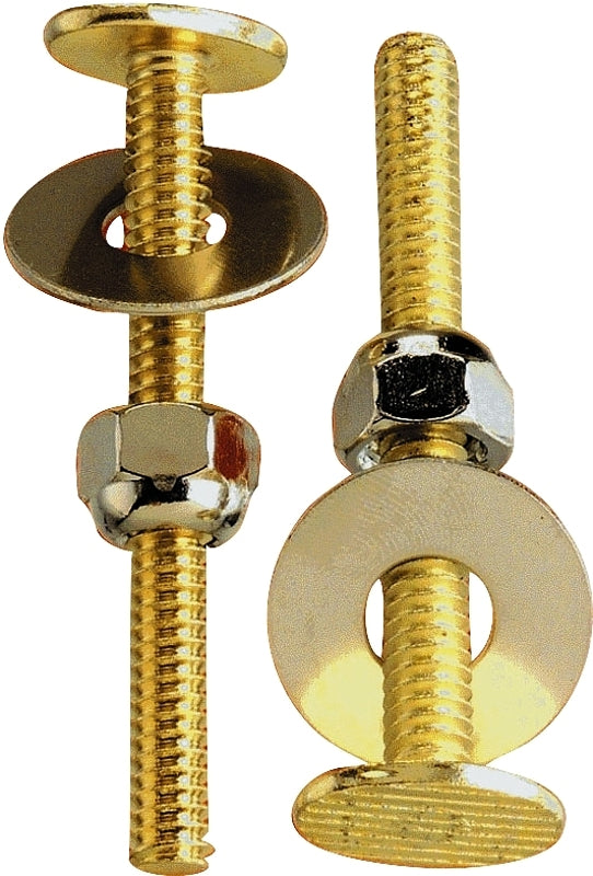 Keeney PP23517 Plumb Pak Toilet Bolt Set, 5/16" x 2-1/4"