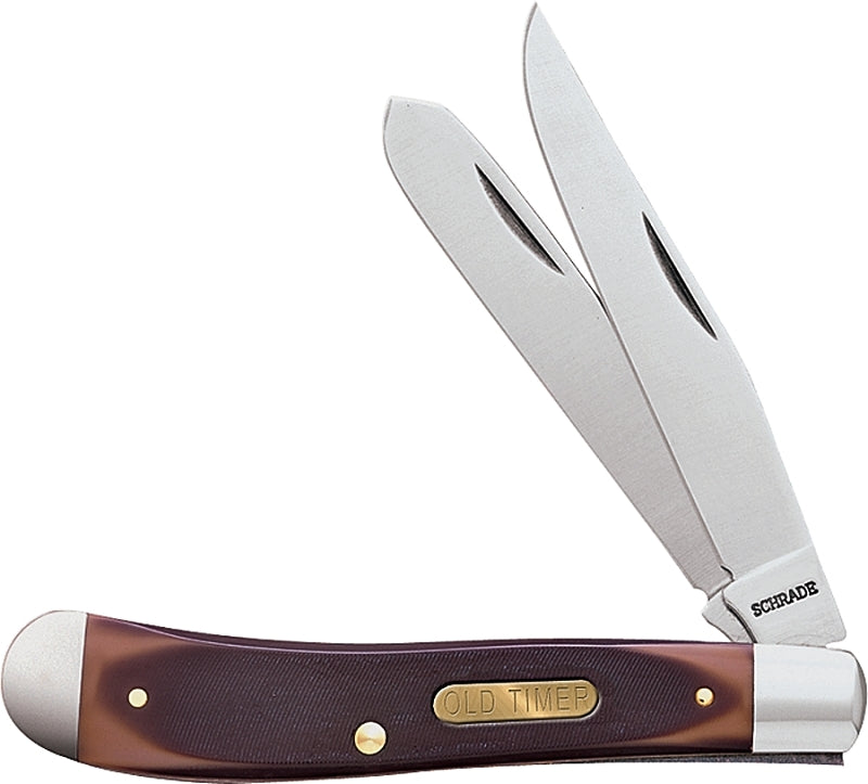 Old Timer Gunstock Trapper Knife 2 Blade 94OT