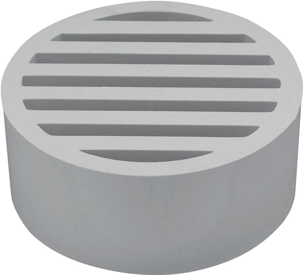 Canplas 193863 PVC DWV 3 Drain Grate, White