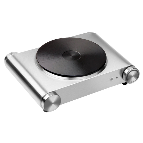 Nesco SB-01 Stainless Steel Electric Burner, 1500-watt, standard, Silver