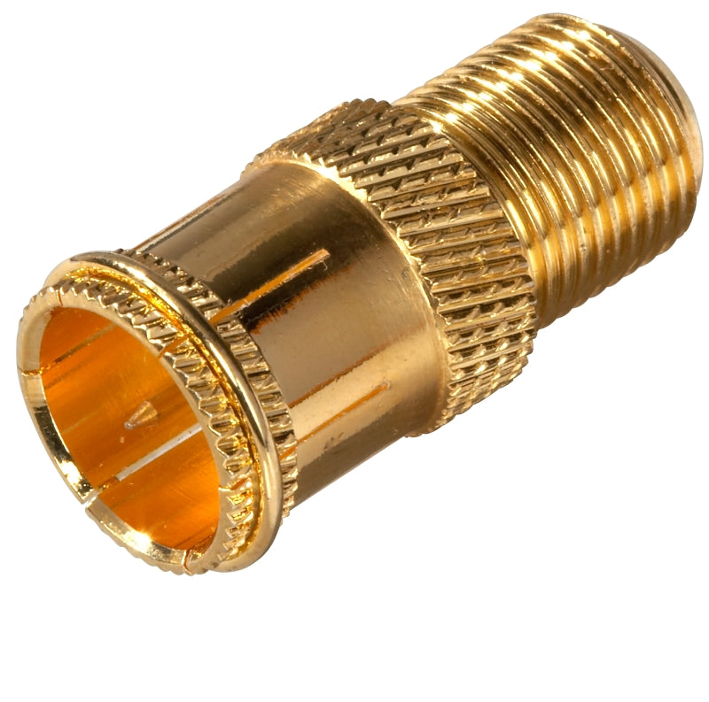 AmerTac - Zenith VA1001RG6QP RG6 Quick Plug F Connector, 1 Piece