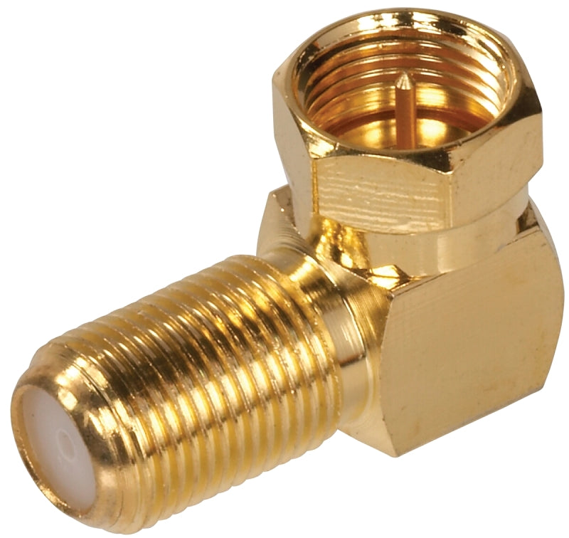 Connector F Coax Right Angle Rg6