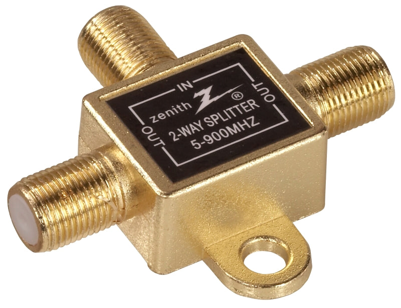 AmerTac - Zenith VS1001SP2W TwoWay Coax Splitter 900Mhz