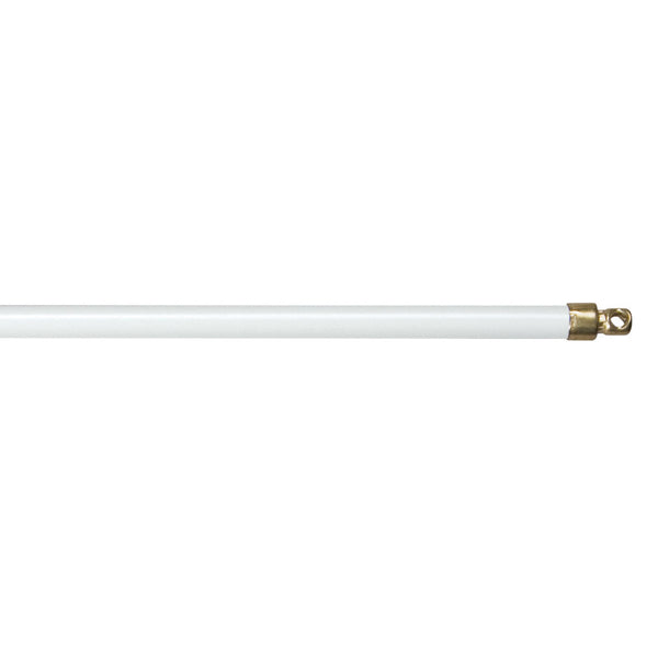 Kenney 11-19 WHT Sash Rod, White KN640/1NP