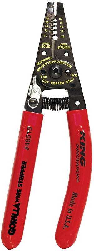 King Innovation 46515 Gorilla Wire Stripper/Cutter with Handle Lock