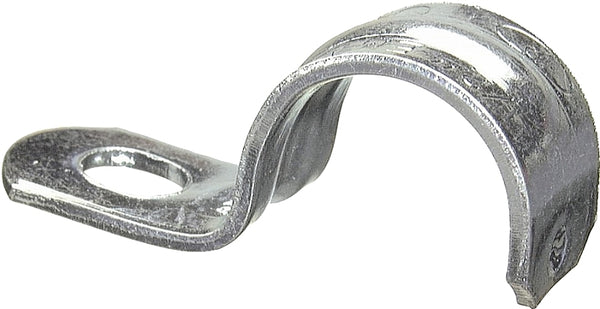 Halex, 1-1/4 in. 1-Hole Steel Rigid Strap , 61112B, 50 per pack