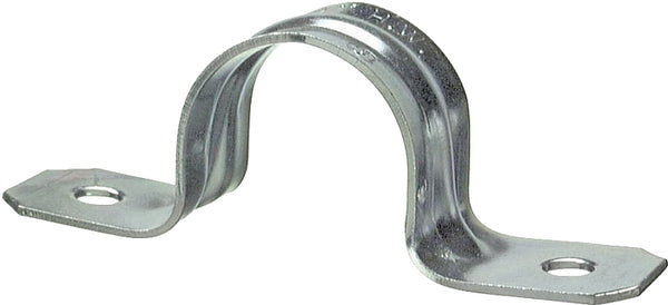 Halex 61212B Two Hole Straps Rigid Steel (25 Piece), 1-1/4"