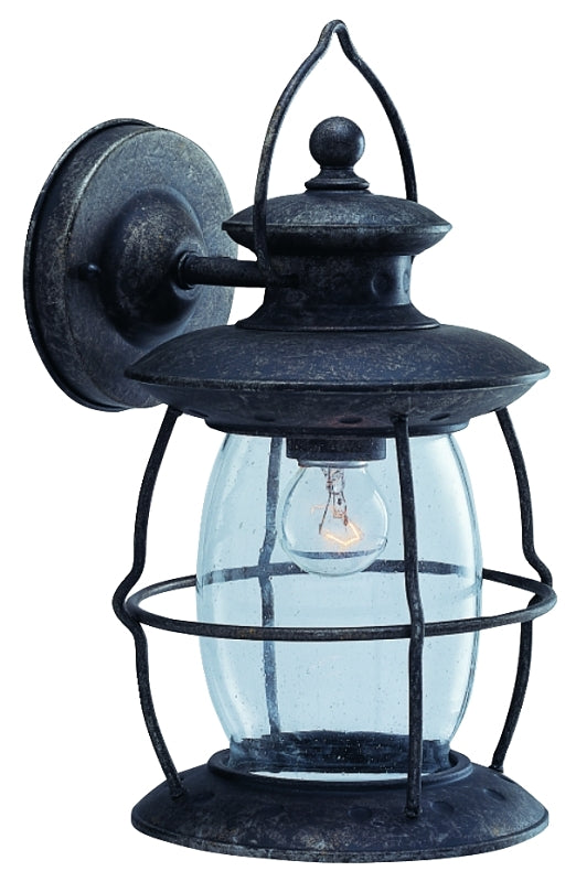 Boston Harbor BRT-CDC16913L 6329759 Dimmable Outdoor Lantern, (1) 60/13 W Medium A19/Cfl Lamp, Misty Pewter
