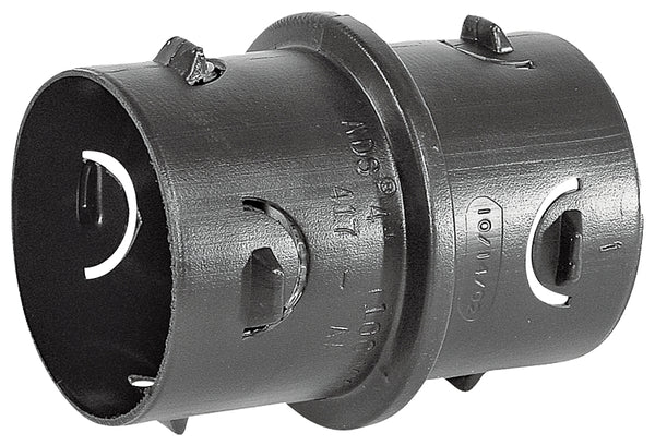 Advanced Drainage - Fittings ADS 4 in. Snap x 4 in. Dia. Snap Polyethylene Internal Drain Coupling 0417AA