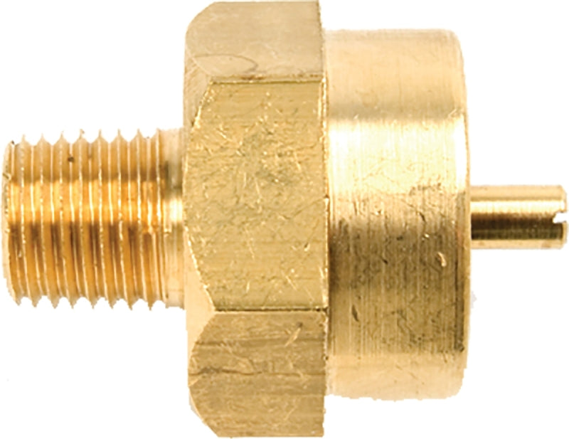 Mr. Heater F273754 1/4 Male Pipe Thread x 1"-20 Female Throwaway Cylinder Thread Fitting,Multicolored,Regular