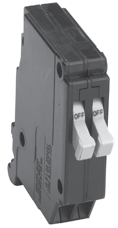 EATON CHT2020CS Cutler Hammer Circuit Breaker, 20 A, 120/240 Vac, 10 Ka, 14-8 Awg, 1 Poles, Plug-On Mount