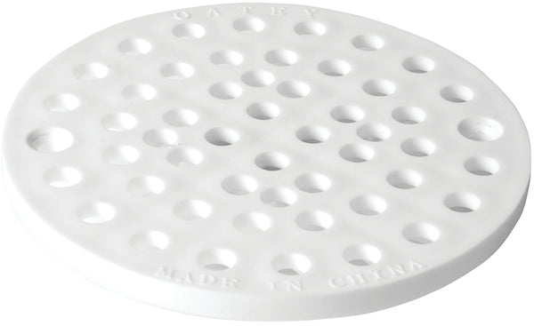 Oatey 42021 Shower Drain Strainer, 6-3/4-Inch, White