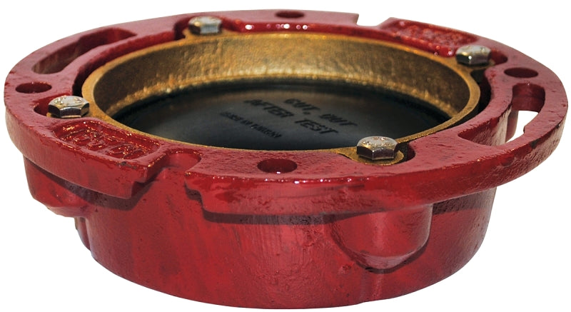 Oatey 42256 Closet Flange, 4 In, 165 Cast Iron, 4"