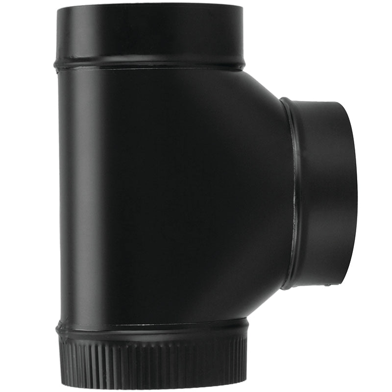UNITED STATES HDW BM0084 7'' 24GA Tee Joint, Black
