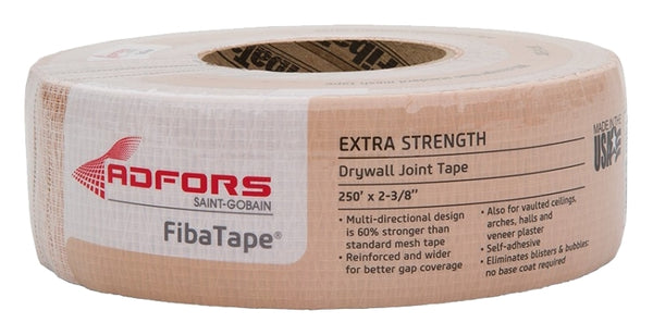 FibaTape FDW8666-U 2-3/8x250 Extra Strength Drywall Joint Tape