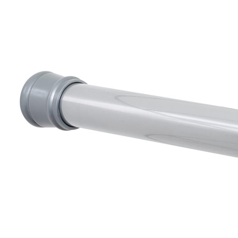 Zenna Home Chrome Silver Tension Rod 40 in. L