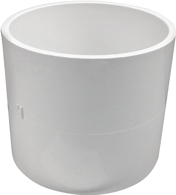 Canplas 193006 PVC pipe coupling, White