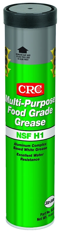 Crc Sta-Lube Multi-Purpose Food Grade Grease SL35600 - 14 Wt Oz., NLGI Grade 2 Aluminum Complex Grease