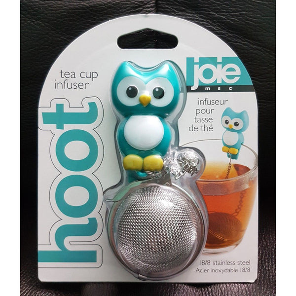 Joie MSC International 11120 MSC Hoot Owl Cup Mesh Ball Loose Leaf Tea Infuser-Random Color, Assorted
