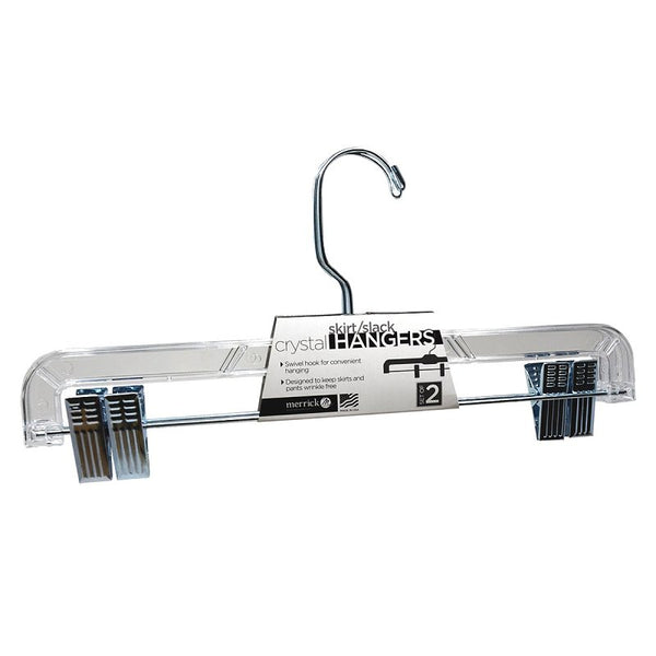Merrick Crystal Skirt/Slack Hangers (Pack of 2) C71210-S12